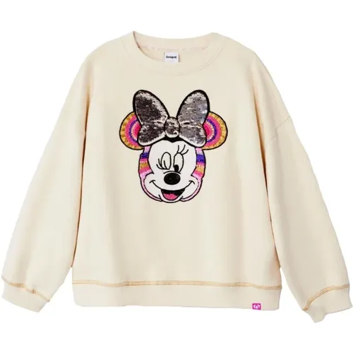 Mickey Mouse Sweatshirt Lustiges Design - Desigual - Modalova