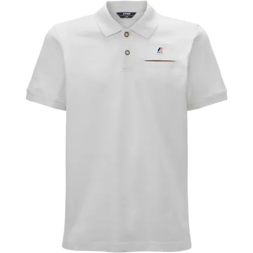 Briac Stretch Polo Shirt , Herren, Größe: L - K-way - Modalova