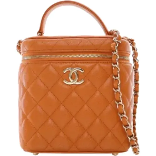 Pre-owned Leather chanel-bags , female, Sizes: ONE SIZE - Chanel Vintage - Modalova