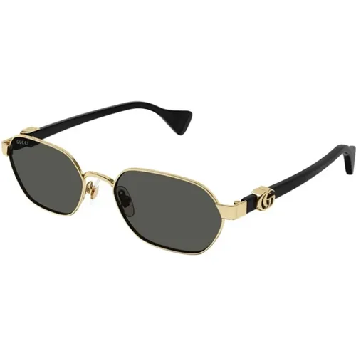 Gold Graue Sonnenbrille Gg1593S 001 - Gucci - Modalova
