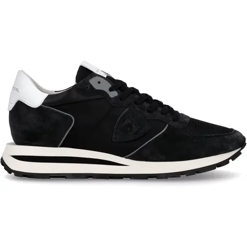 City-inspired Tropez Haute sneaker , male, Sizes: 11 UK, 8 UK, 9 UK, 6 UK, 10 UK - Philippe Model - Modalova