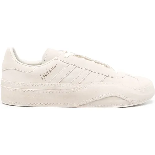 Off-White Gazelle Suede Sneakers , male, Sizes: 6 1/2 UK - Y-3 - Modalova