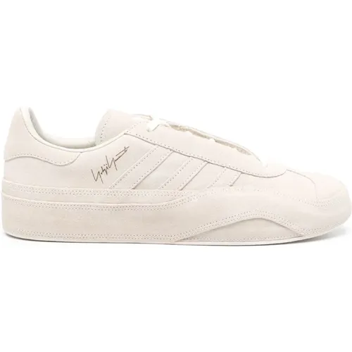 Off-White Gazelle Suede Sneakers , male, Sizes: 9 1/2 UK, 10 UK, 8 1/2 UK, 10 1/2 UK, 11 UK, 9 UK, 7 1/2 UK - Y-3 - Modalova
