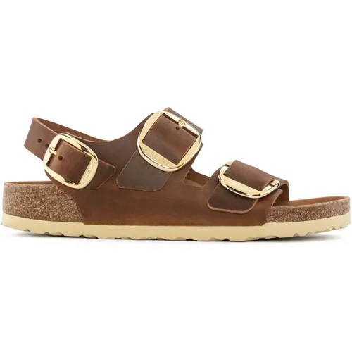 Milano Big Buckle Sandalen , Damen, Größe: 35 EU - Birkenstock - Modalova