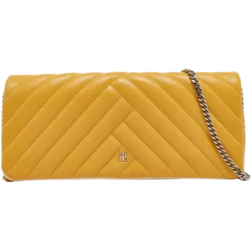 Pre-owned Leather crossbody-bags , female, Sizes: ONE SIZE - Carolina Herrera Pre-owned - Modalova