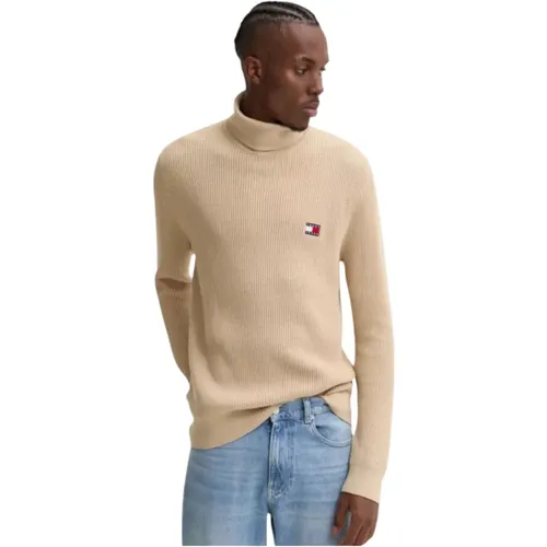 Rollkragenpullover , Herren, Größe: XL - Tommy Jeans - Modalova