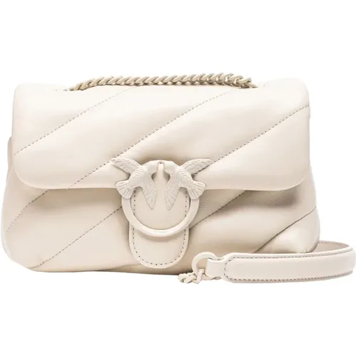 Mini Love Bag Puff , female, Sizes: ONE SIZE - pinko - Modalova