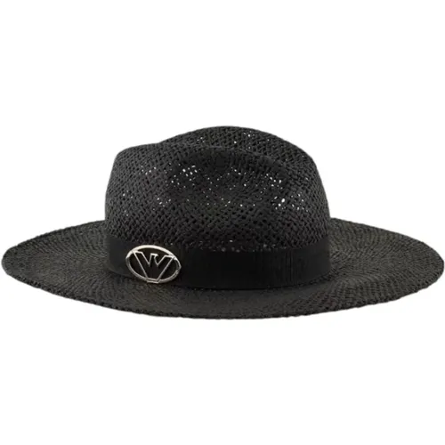 Modischer Hut , Damen, Größe: 56 CM - Emporio Armani - Modalova