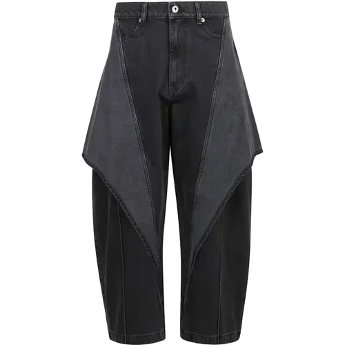 Gekürzte Skulptur-Jeans , Damen, Größe: W27 - JW Anderson - Modalova