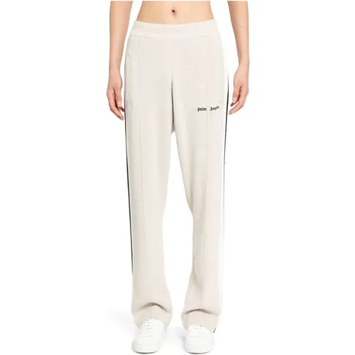 Logo Knit Track Pants , male, Sizes: XL, M, XS, L - Palm Angels - Modalova