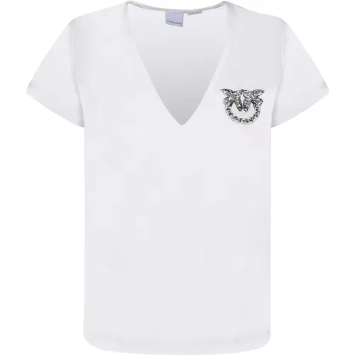 T-Shirts Polos for Women , female, Sizes: XS, M - pinko - Modalova