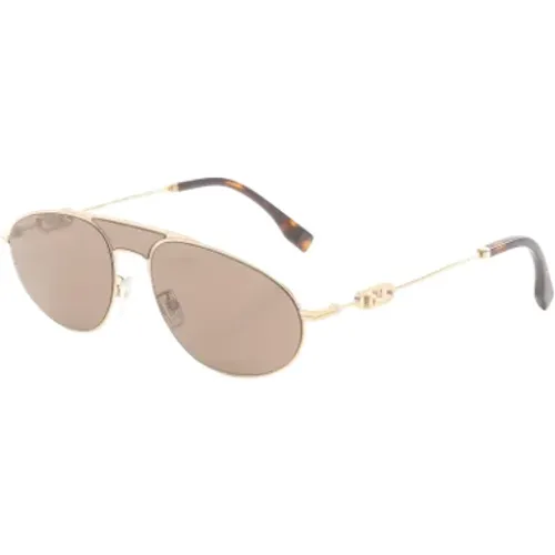 Pre-owned Metal sunglasses , female, Sizes: ONE SIZE - Fendi Vintage - Modalova