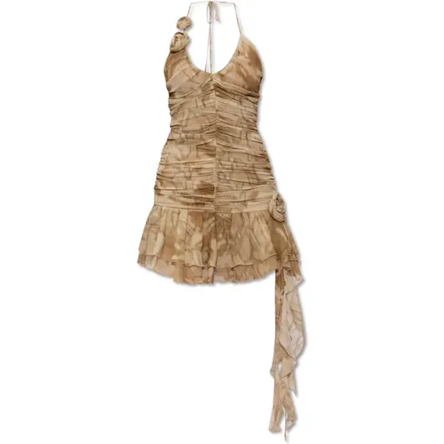 Kleid mit Raffungen Blumarine - Blumarine - Modalova