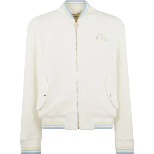 Pastell bestickte Bomberjacke - Casablanca - Modalova