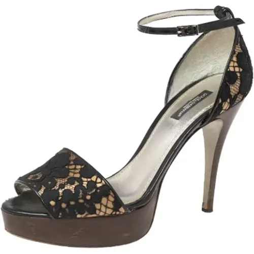 Pre-owned Spitze sandals , Damen, Größe: 38 EU - Dolce & Gabbana Pre-owned - Modalova