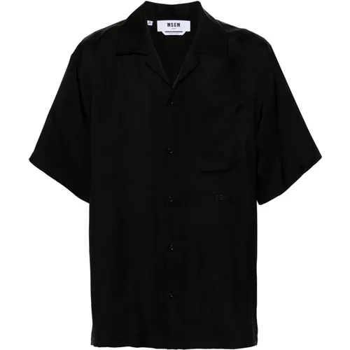 Short Sleeve Shirts , Herren, Größe: M - Msgm - Modalova