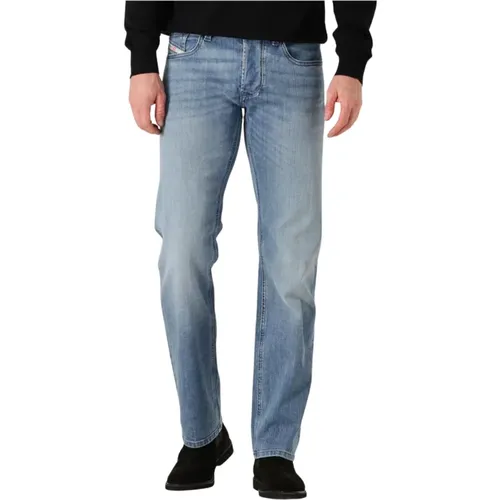 Larkee Straight Leg Jeans , Herren, Größe: W34 L34 - Diesel - Modalova