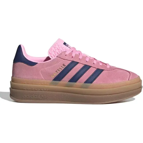 Bold Blue Gazelle Sneakers , Damen, Größe: 39 1/3 EU - Adidas - Modalova