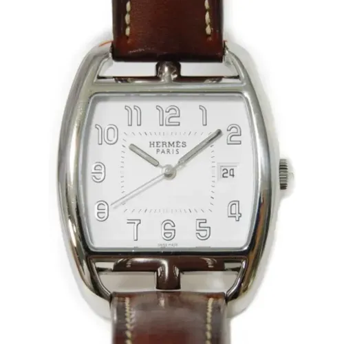 Pre-owned Stainless Steel watches , female, Sizes: ONE SIZE - Hermès Vintage - Modalova