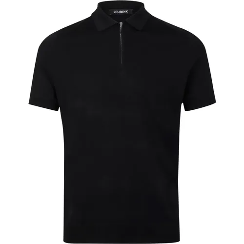 Trevi Polo Zipper T-Shirts & Polos - Leurink Knitwear - Modalova