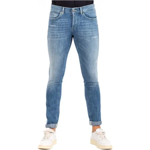 Men's George Jeans , male, Sizes: W36, W34, W32, W33, W35, W30 - Dondup - Modalova