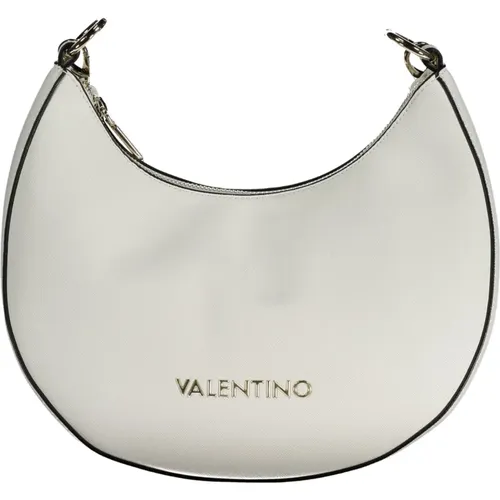 Weiße Schultertasche mit Abnehmbarer Kette - Valentino by Mario Valentino - Modalova