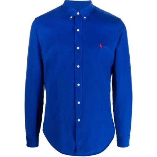 Slim Cordhemd , Herren, Größe: 2XL - Polo Ralph Lauren - Modalova