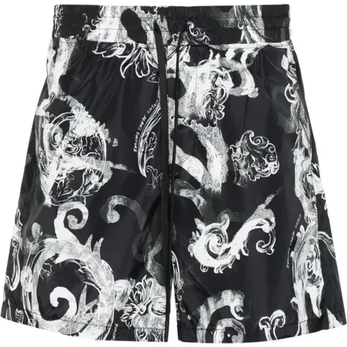 Mens Clothing Shorts Ss24 , male, Sizes: M, S - Versace Jeans Couture - Modalova
