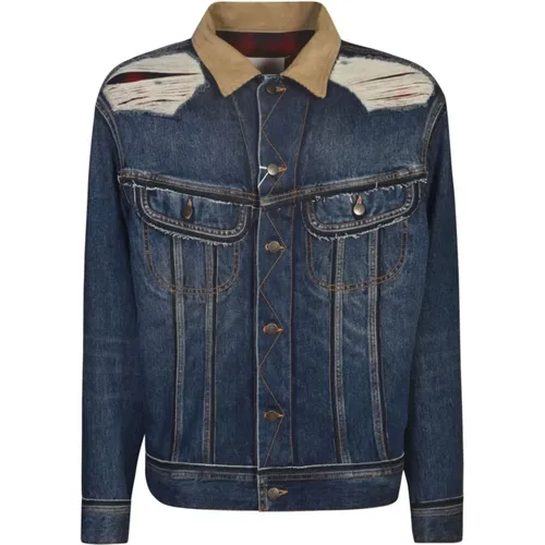 Denim Jacket for Men , male, Sizes: XL, L - Maison Margiela - Modalova