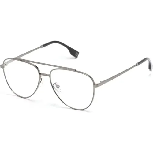 Stylish Grey Optical Frame , male, Sizes: 56 MM - Fendi - Modalova