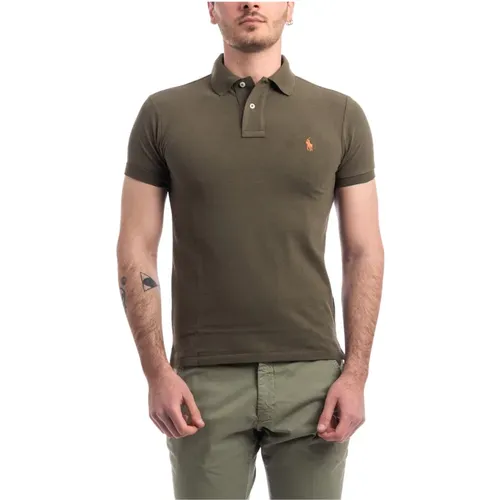 Slim Cotton Polo Shirt , male, Sizes: M, L - Polo Ralph Lauren - Modalova