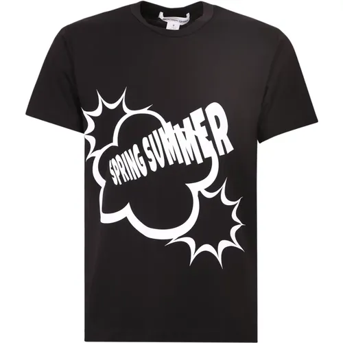 Spring summer T-shirt , male, Sizes: S - Comme des Garçons - Modalova