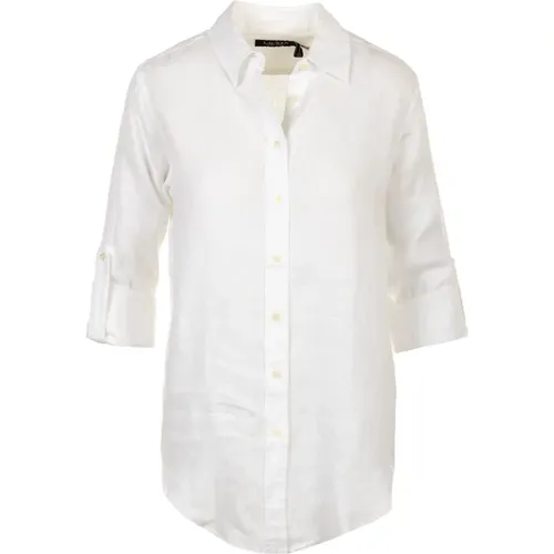 Karrie Long Sleeve Shirt , female, Sizes: L, M - Ralph Lauren - Modalova