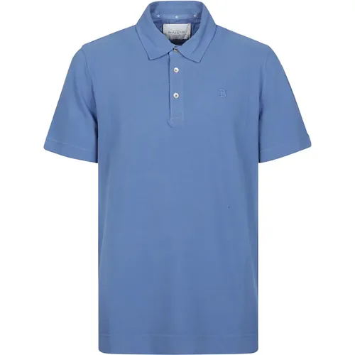 Short Sleeve Polo Shirt , male, Sizes: XL, 2XL, L, M - Ballantyne - Modalova