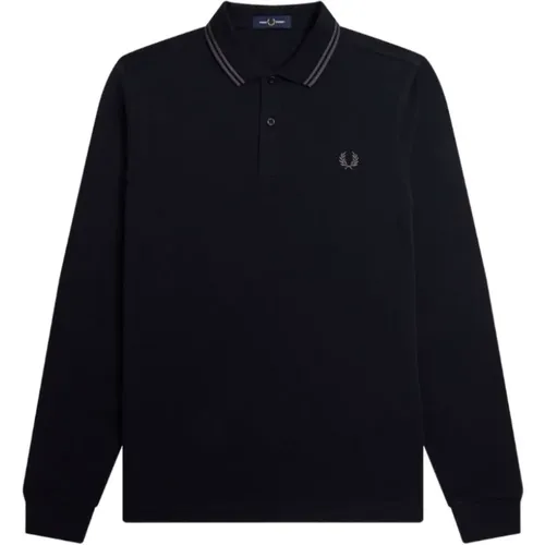 Langarm Regular Fit Polo Fred Perry - Fred Perry - Modalova