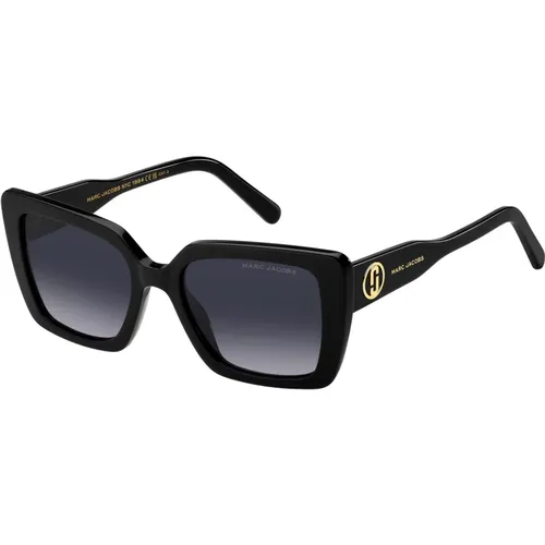 Grey Shaded Sunglasses , female, Sizes: 52 MM - Marc Jacobs - Modalova