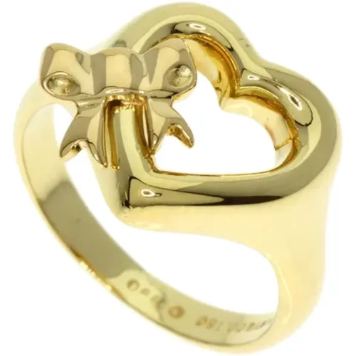 Pre-owned Gold rings , female, Sizes: ONE SIZE - Tiffany & Co. Pre-owned - Modalova