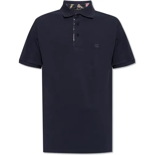 Polo mit Logo , Herren, Größe: L - ETRO - Modalova