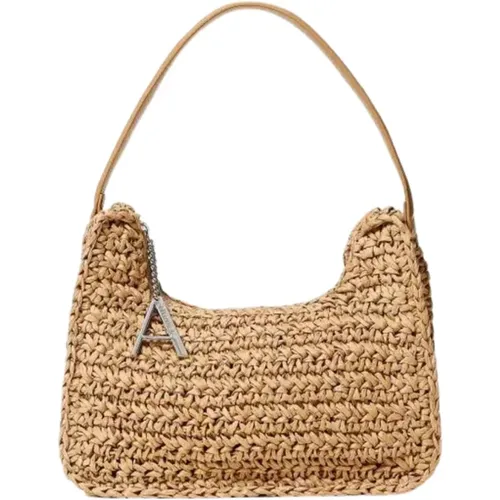 Handmade Crochet Hobo Bag , female, Sizes: ONE SIZE - Twinset - Modalova