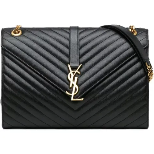 Pre-owned Leather crossbody-bags , female, Sizes: ONE SIZE - Yves Saint Laurent Vintage - Modalova