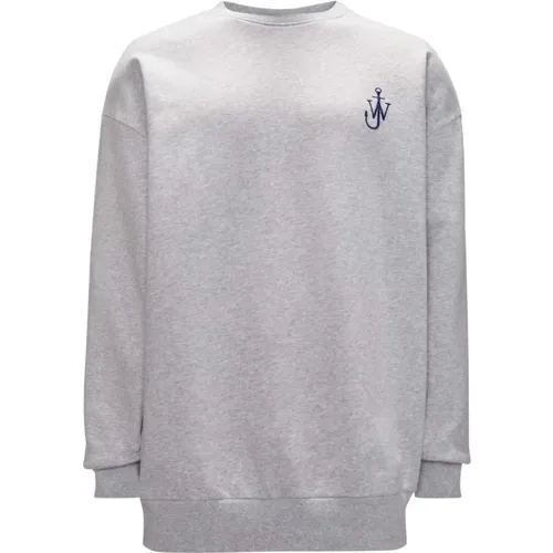 Cotton Logo Sweatshirt , male, Sizes: M, L, XL - JW Anderson - Modalova