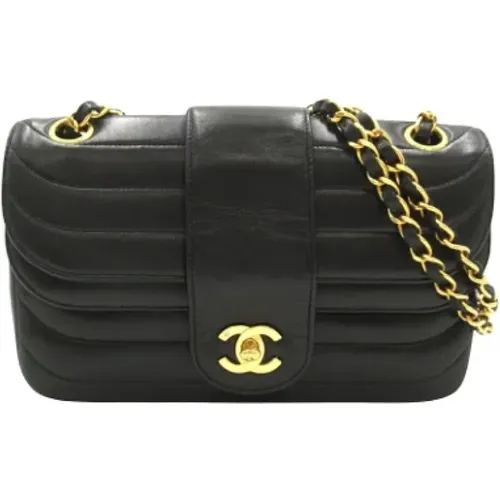 Pre-owned Leather chanel-bags , female, Sizes: ONE SIZE - Chanel Vintage - Modalova