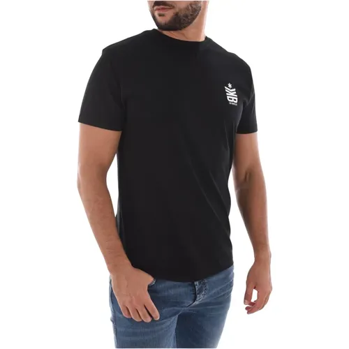 Surf Icon T-Shirt 100% Baumwolle , Herren, Größe: XL - Bikkembergs - Modalova