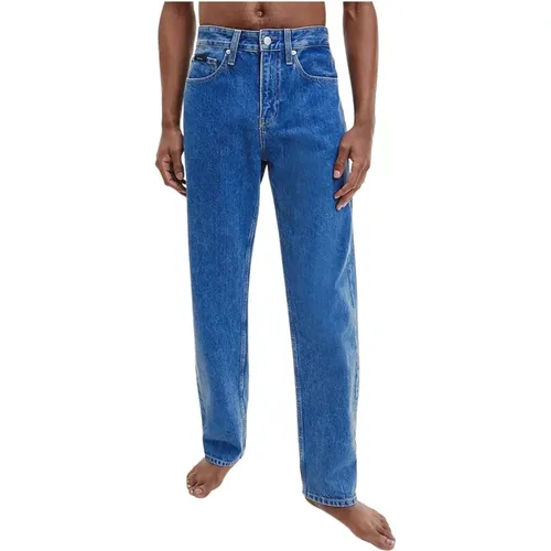 Klassische Straight Denim Jeans , Herren, Größe: W32 - Calvin Klein - Modalova