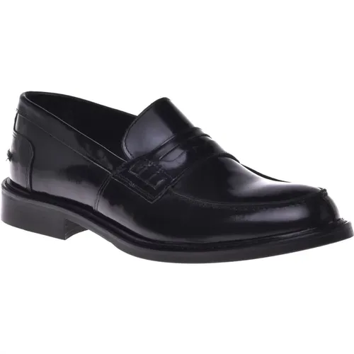 Calfskin loafers , Herren, Größe: 43 EU - Baldinini - Modalova