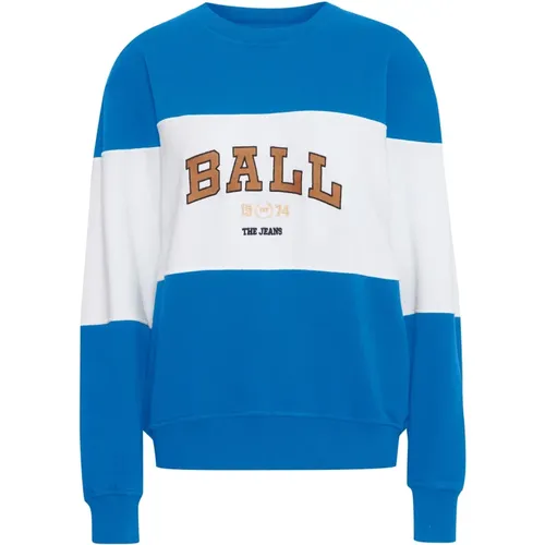 Sweatshirt with Cool Print , female, Sizes: XL, 2XS, M, XS, L, S, 2XL - Ball - Modalova