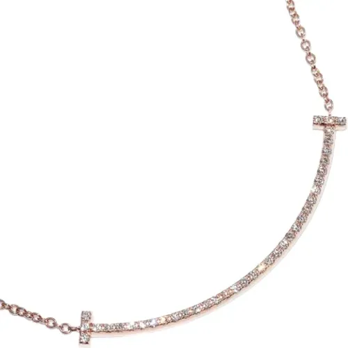 Pre-owned Metal necklaces , female, Sizes: ONE SIZE - Tiffany & Co. Pre-owned - Modalova