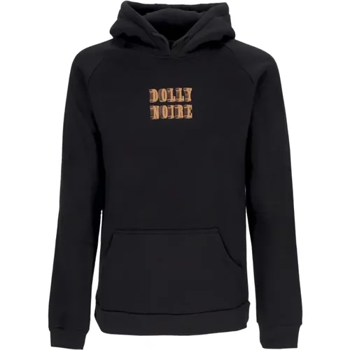 Schwarzer Buchstabenblock Hoodie mit Logo , Herren, Größe: XL - Dolly Noire - Modalova