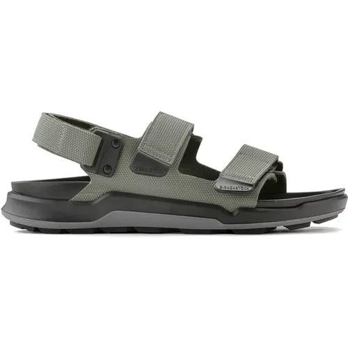 Futura KhakiBirko Flor Grüne Herrensandalen , Herren, Größe: 45 EU - Birkenstock - Modalova