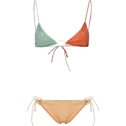 Bikini mit Dreieck-Top und Seitenbändern - Oseree - Modalova